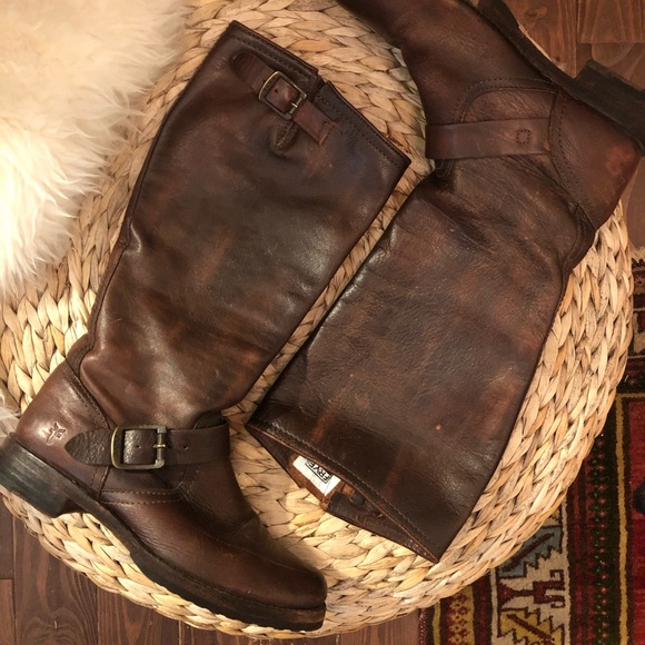 Frye Veronica Slouch Boots - Picture 1 of 4